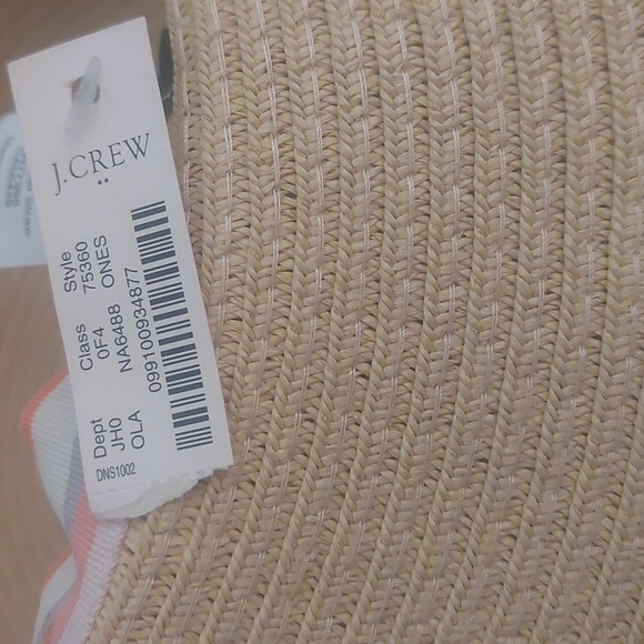 J crew straw hat. - Picture 2 of 3